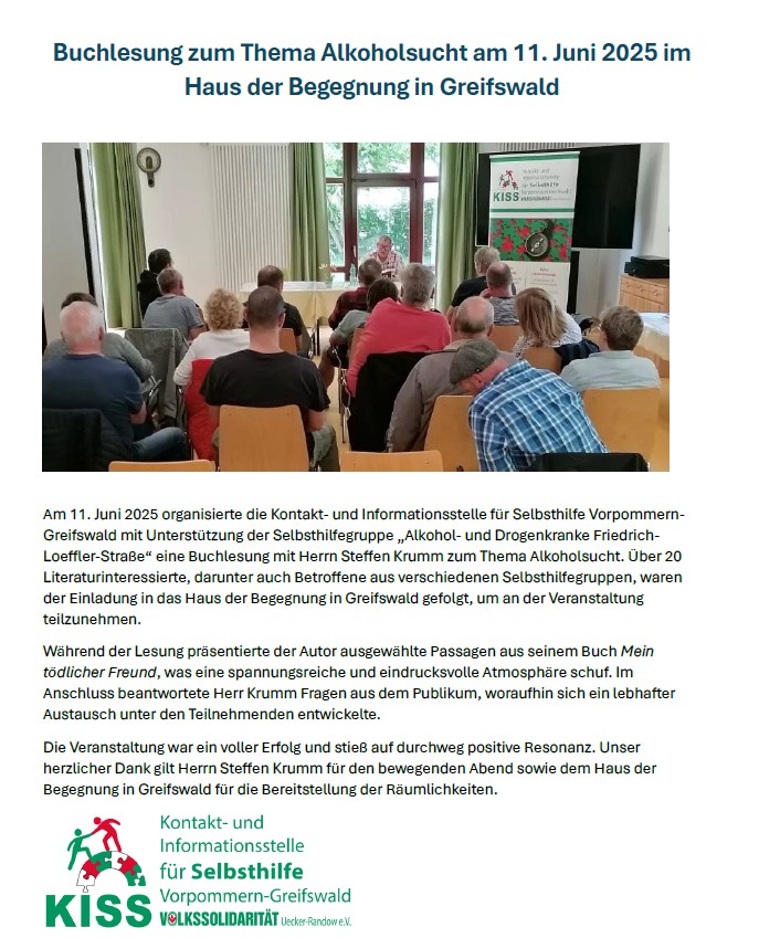 Buchlesung 11.06.25