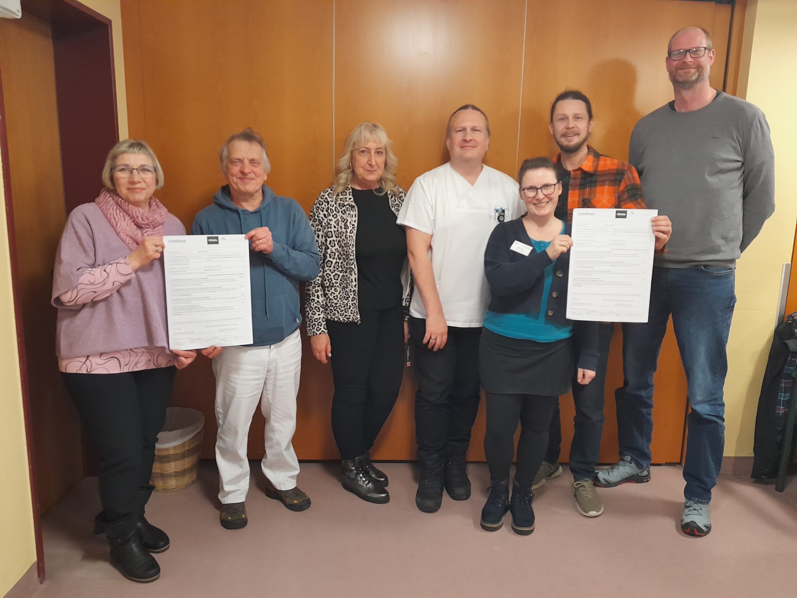 Notfallbogen für Vorpommern-Greifswald