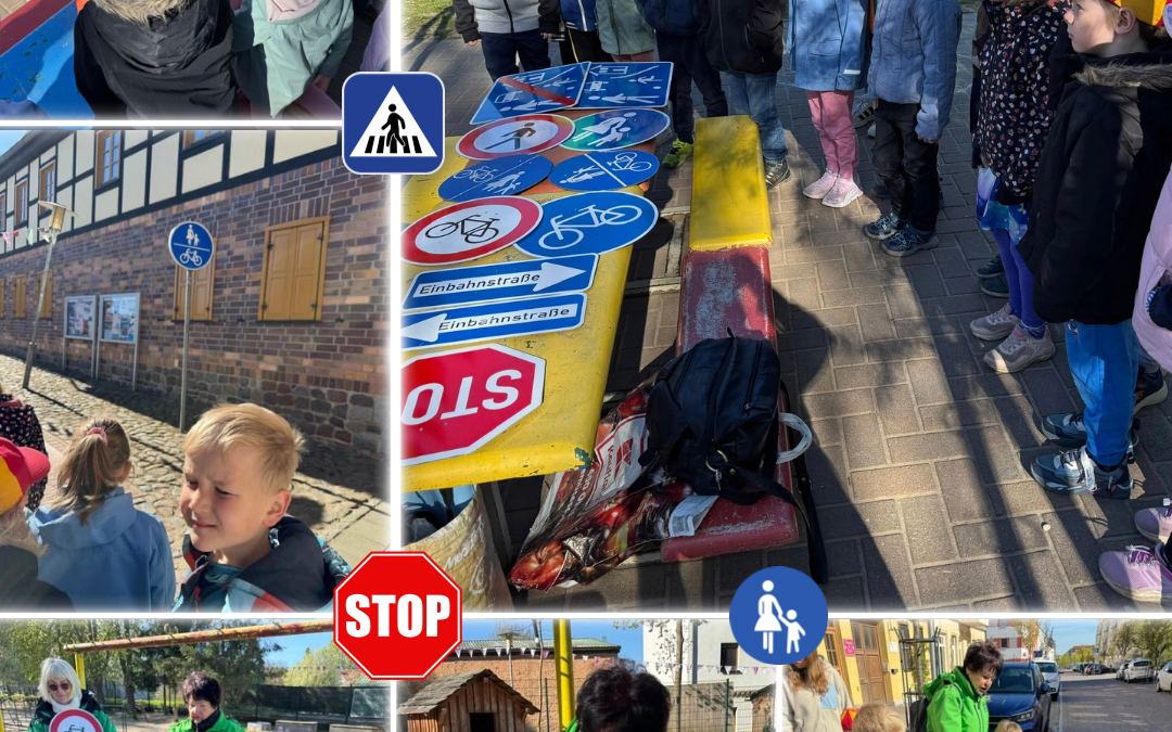 Sicher unterwegs – ein Besuch von der Verkehrswacht