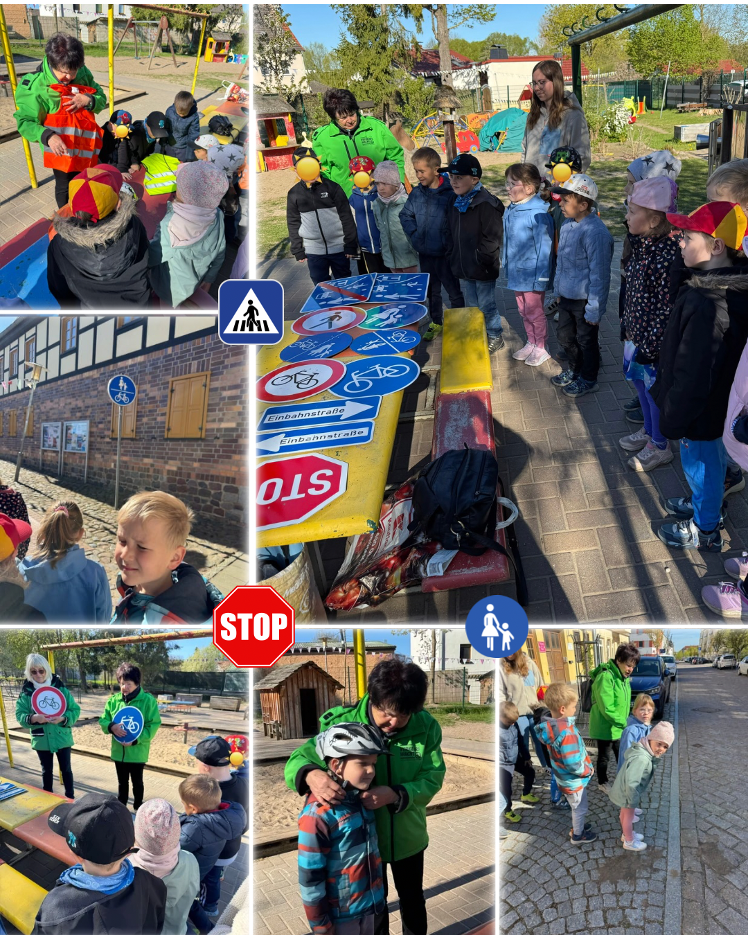 Sicher unterwegs – ein Besuch von der Verkehrswacht