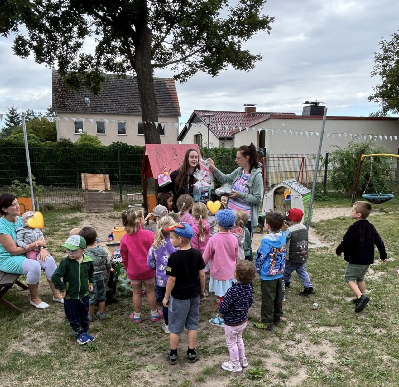 Kinder draußen